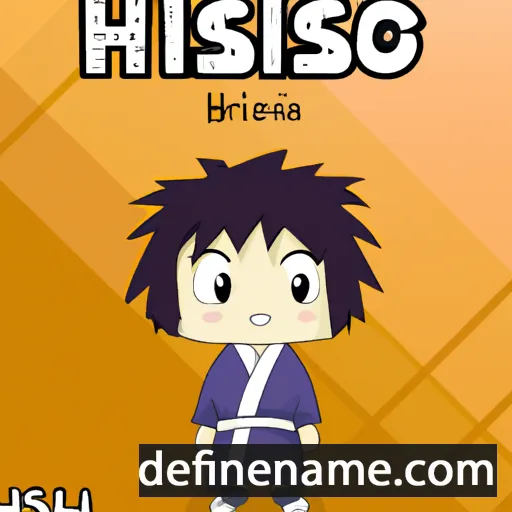 cartoon of the name Hisajirou