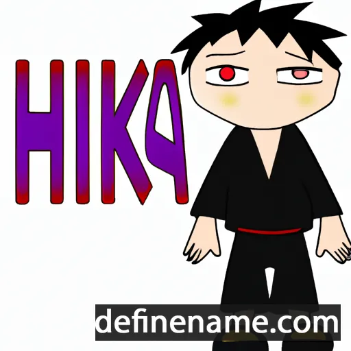 Hisaka cartoon