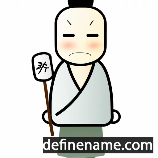 cartoon of the name Hisanobu