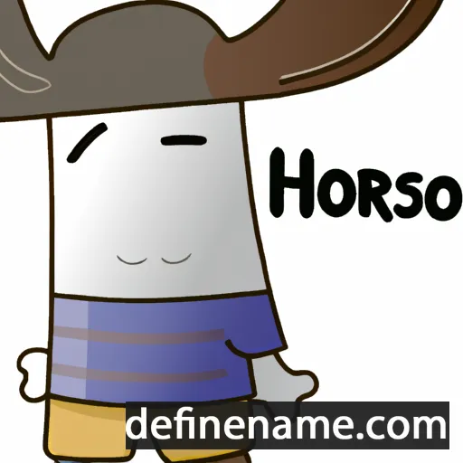 cartoon of the name Hisarou