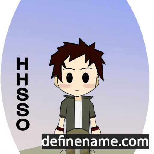 cartoon of the name Hisato