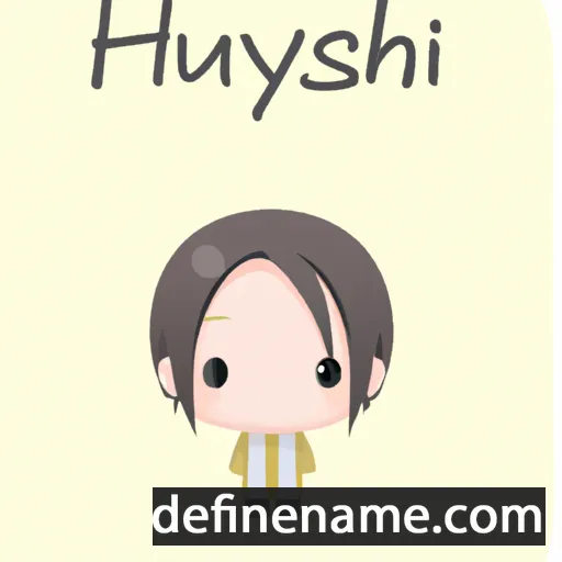 cartoon of the name Hisayuki