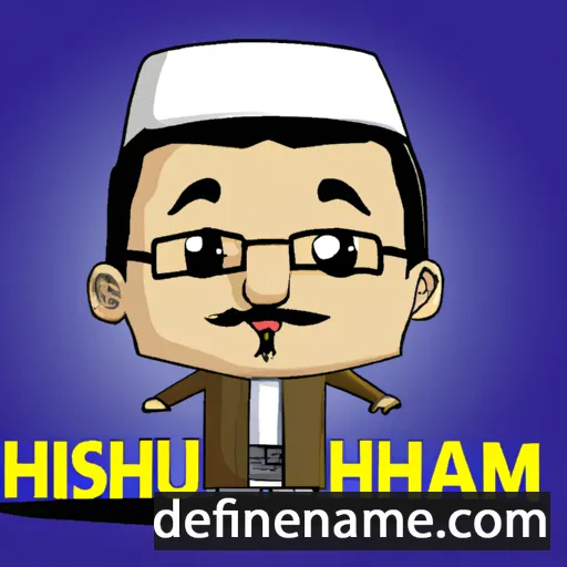 cartoon of the name Hishammuddin