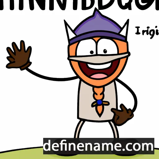 Hiðingunnr cartoon