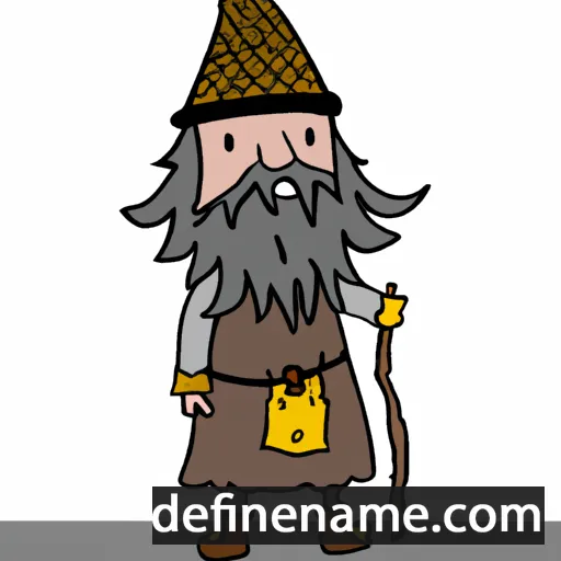 cartoon of the name Hiðinn