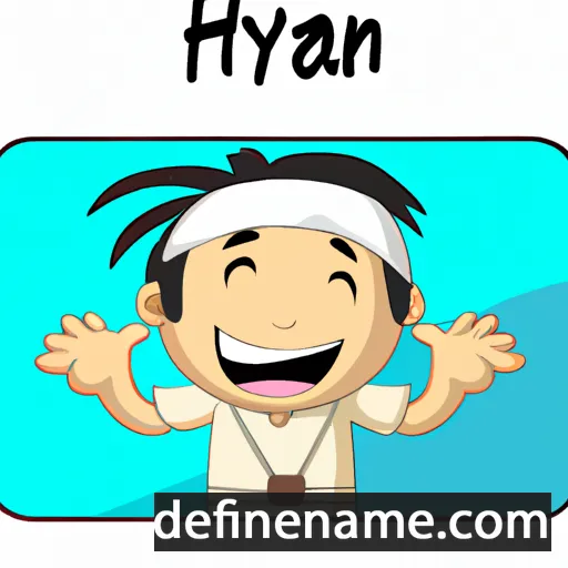 Hiyan cartoon