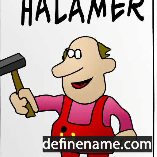 Hjalmer cartoon