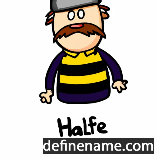 Hjalte cartoon