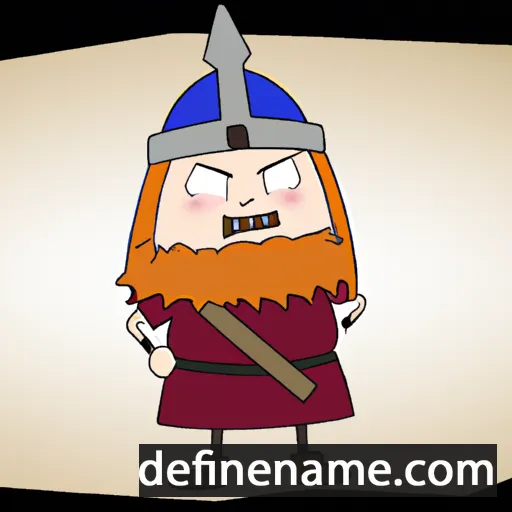 Hlaðgerðr cartoon