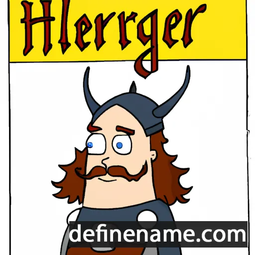 Hlévargr cartoon