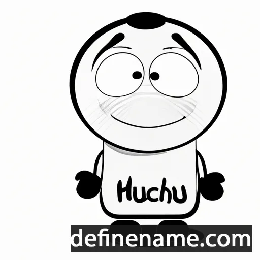 cartoon of the name Hnubci