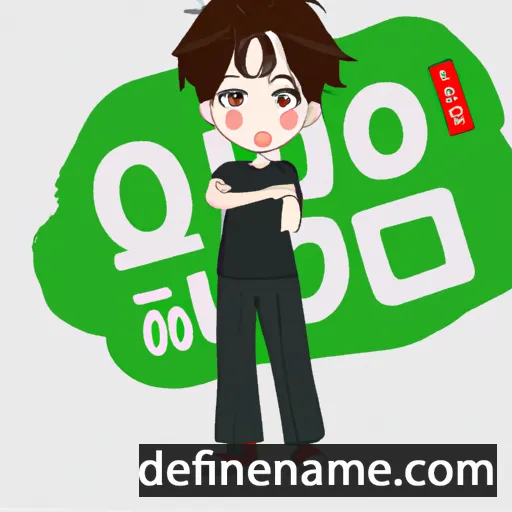 cartoon of the name Ho-seok