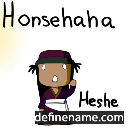 Ho'néohma'aestse cartoon