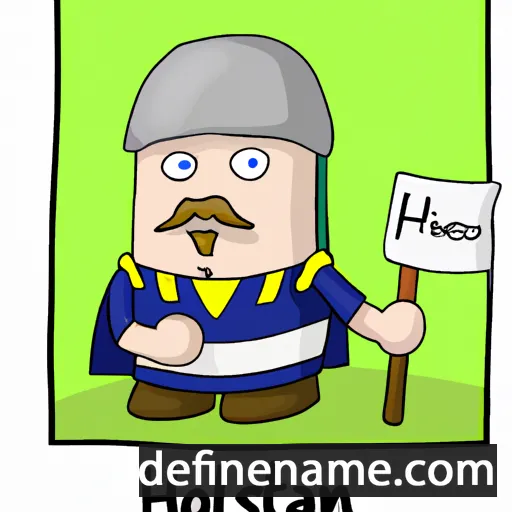 cartoon of the name Hólmsteinn