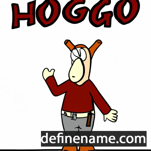 cartoon of the name Høgni