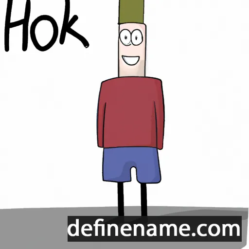 Høk cartoon