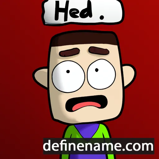 cartoon of the name Hǫdd