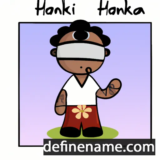 cartoon of the name Hōkūokalani