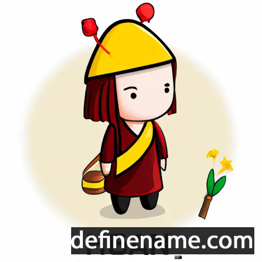 cartoon of the name Hồng-an