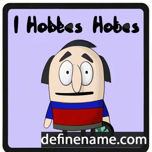 cartoon of the name Hobbs