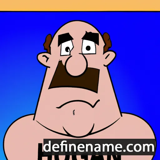 cartoon of the name Hogan