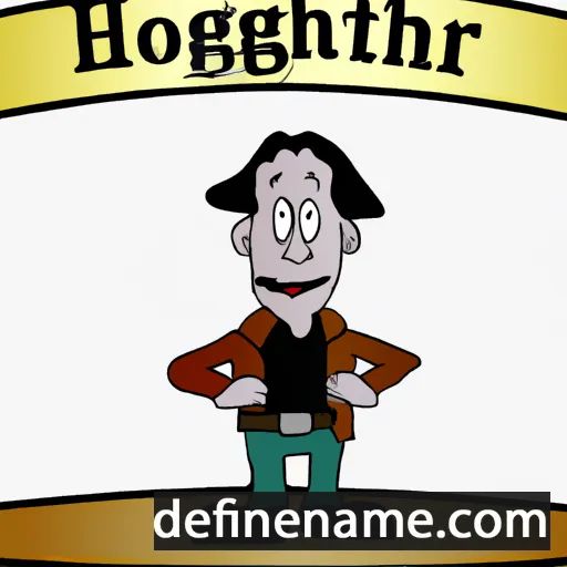 cartoon of the name Hogarth