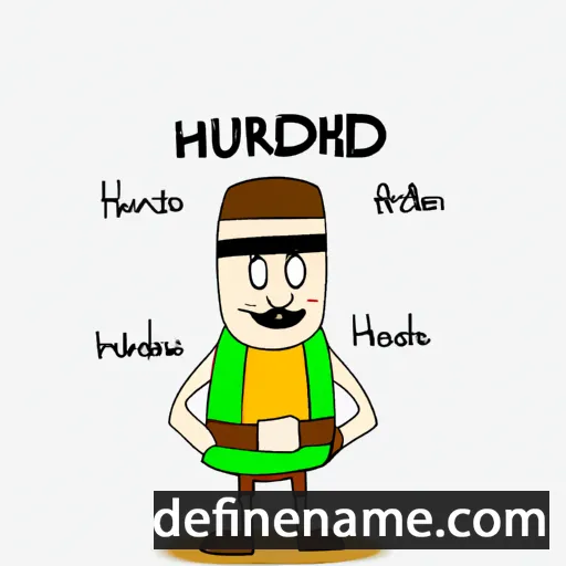 cartoon of the name Hoirudin