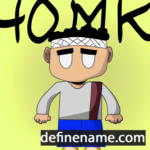 cartoon of the name Hokim