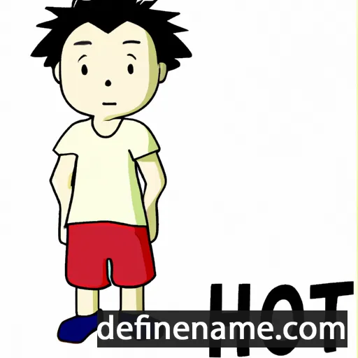 cartoon of the name Hokuto