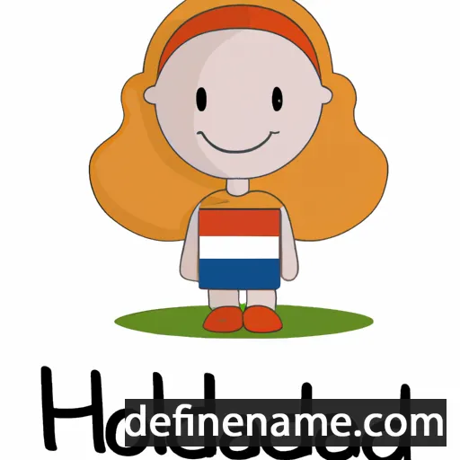 cartoon of the name Holanda