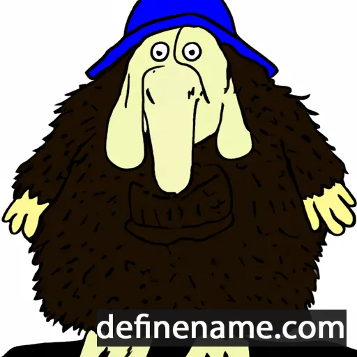 cartoon of the name Holmfastr