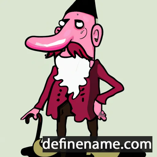 cartoon of the name Holmfrid