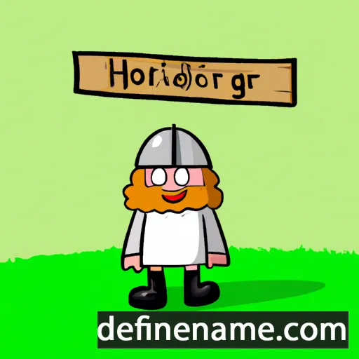 cartoon of the name Holmgærðr