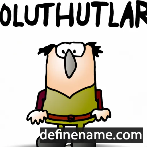 Holmgautr cartoon