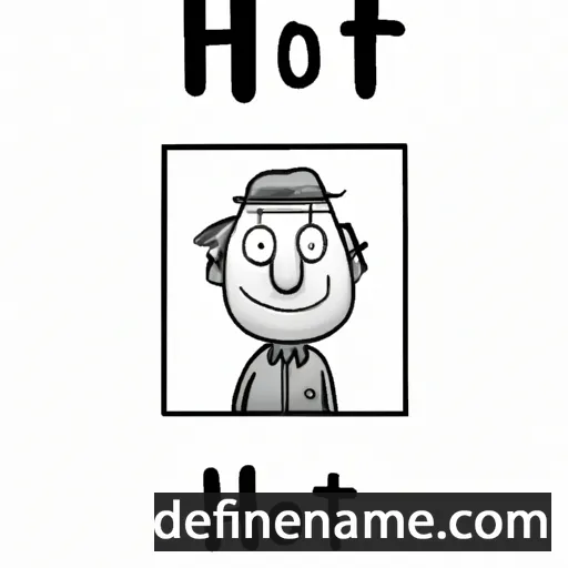 cartoon of the name Holt