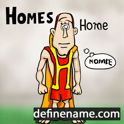 cartoon of the name Homerus