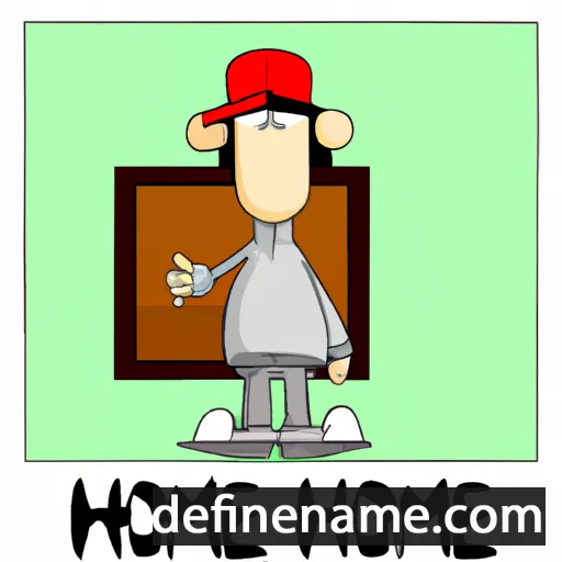 cartoon of the name Homie