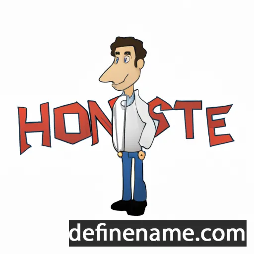 cartoon of the name Honest