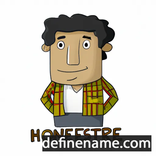 cartoon of the name Honesto