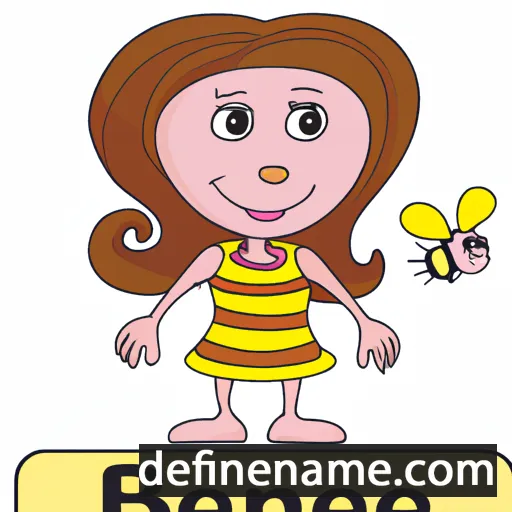 Honeybee cartoon