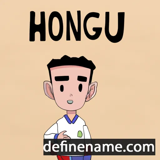 Hongjun cartoon