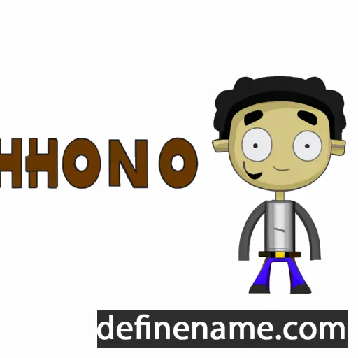 cartoon of the name Honorio