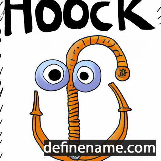 cartoon of the name Hook