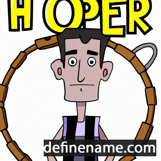 cartoon of the name Hooper