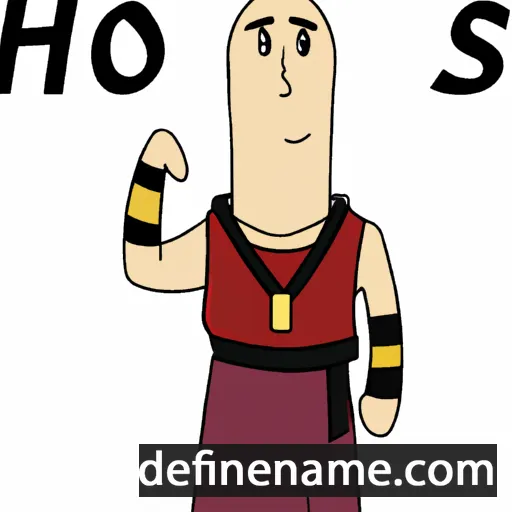 cartoon of the name Horas