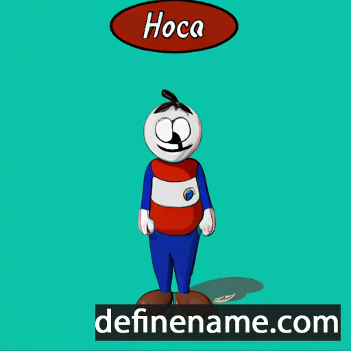 cartoon of the name Horcia