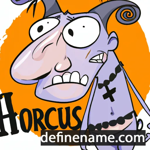 Horcus cartoon