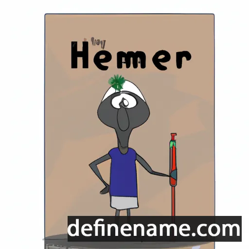 cartoon of the name Horemheb