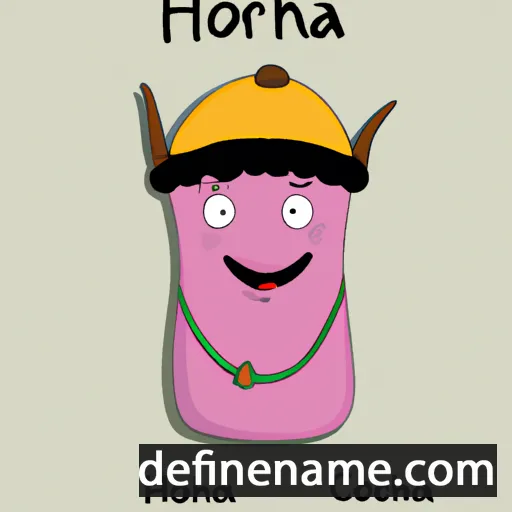 cartoon of the name Horică