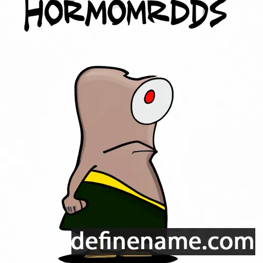 Hormidas cartoon